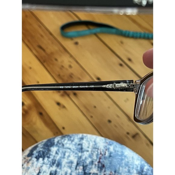 Ray Ban RB 5255 2034 Black EYEGLASSES Frame USED read Desc - Picture 3 of 9